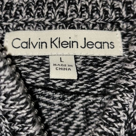 Men's Calvin Klein Jeans Sweater Size Large - Picture 3 of 5